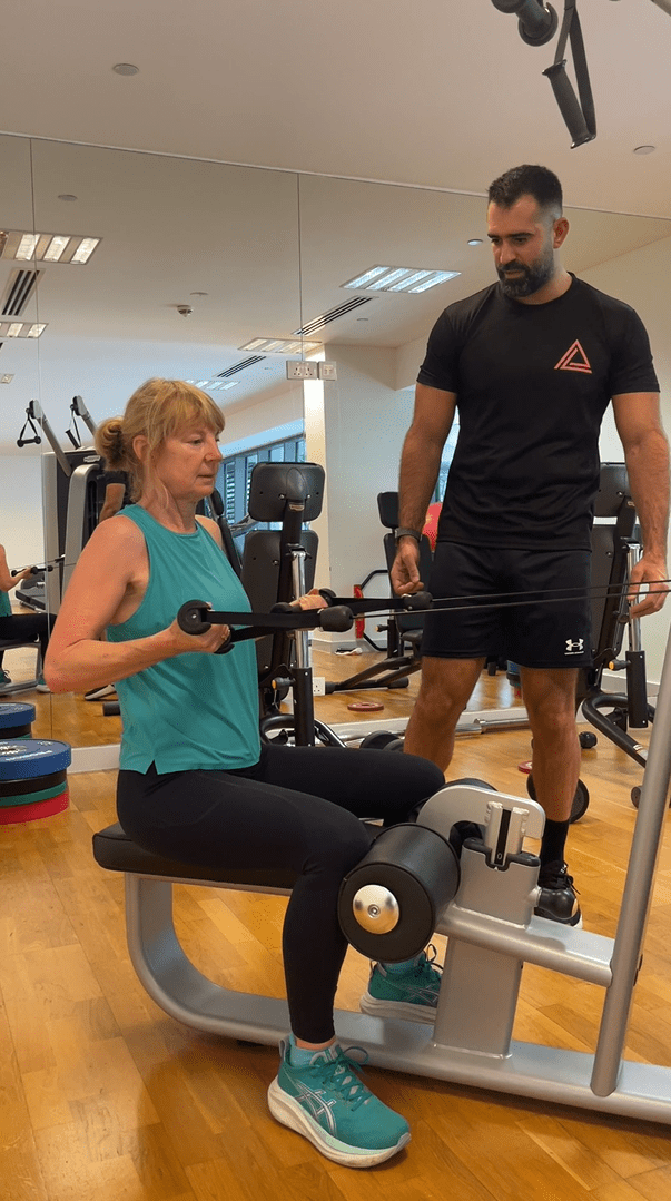 Post-injury cardio reconditioning with personal trainer Dubai