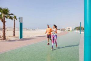 Dubai Couple workout