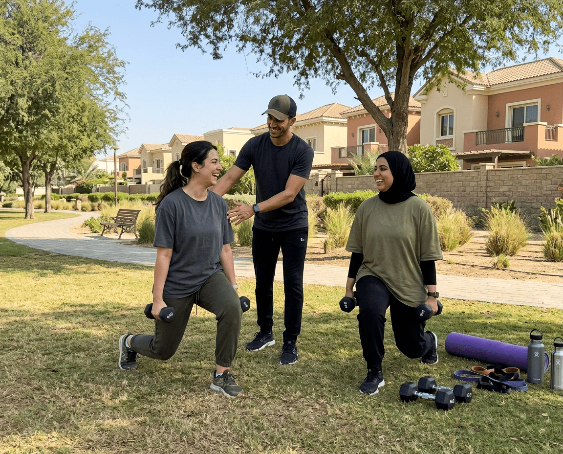 Buddy personal training for couples on Mounjaro in Dubai