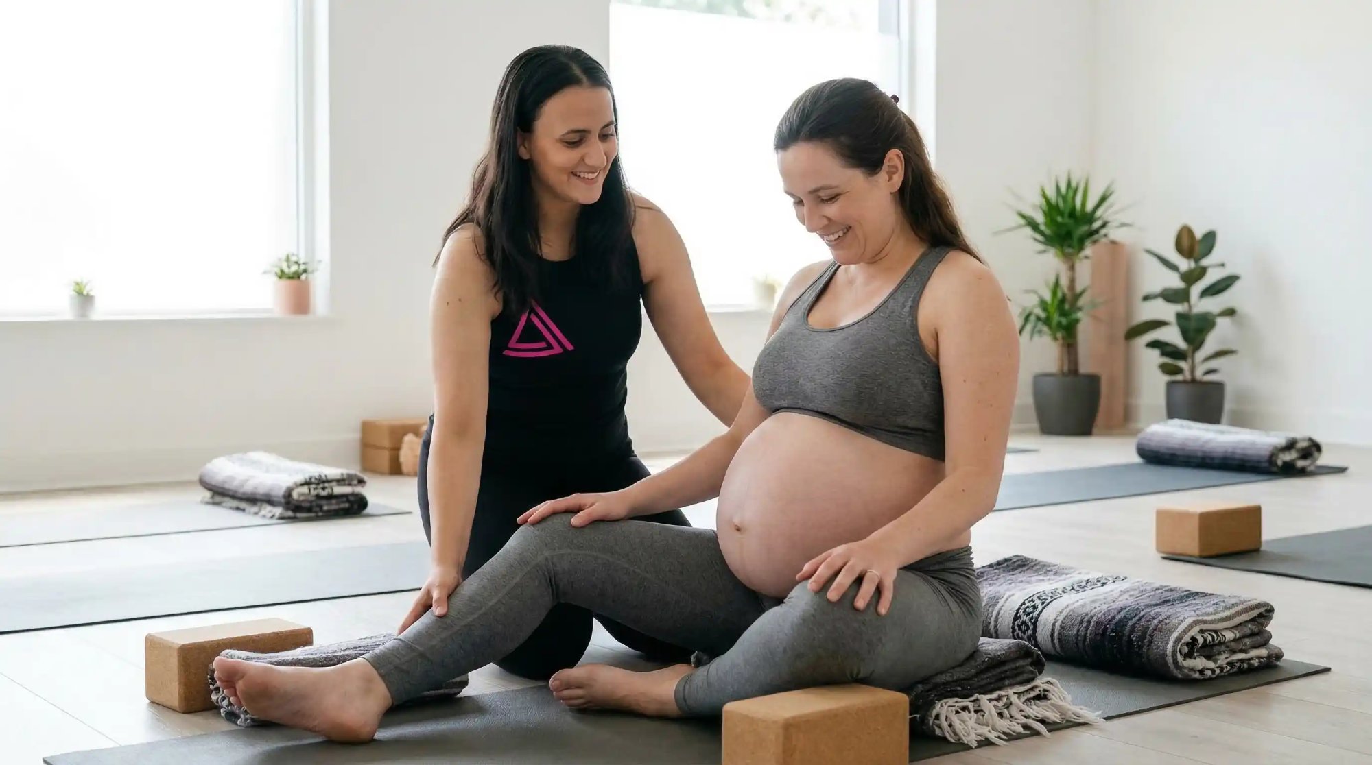 Prenatal and postnatal yoga with certified yoga instructor in Dubai