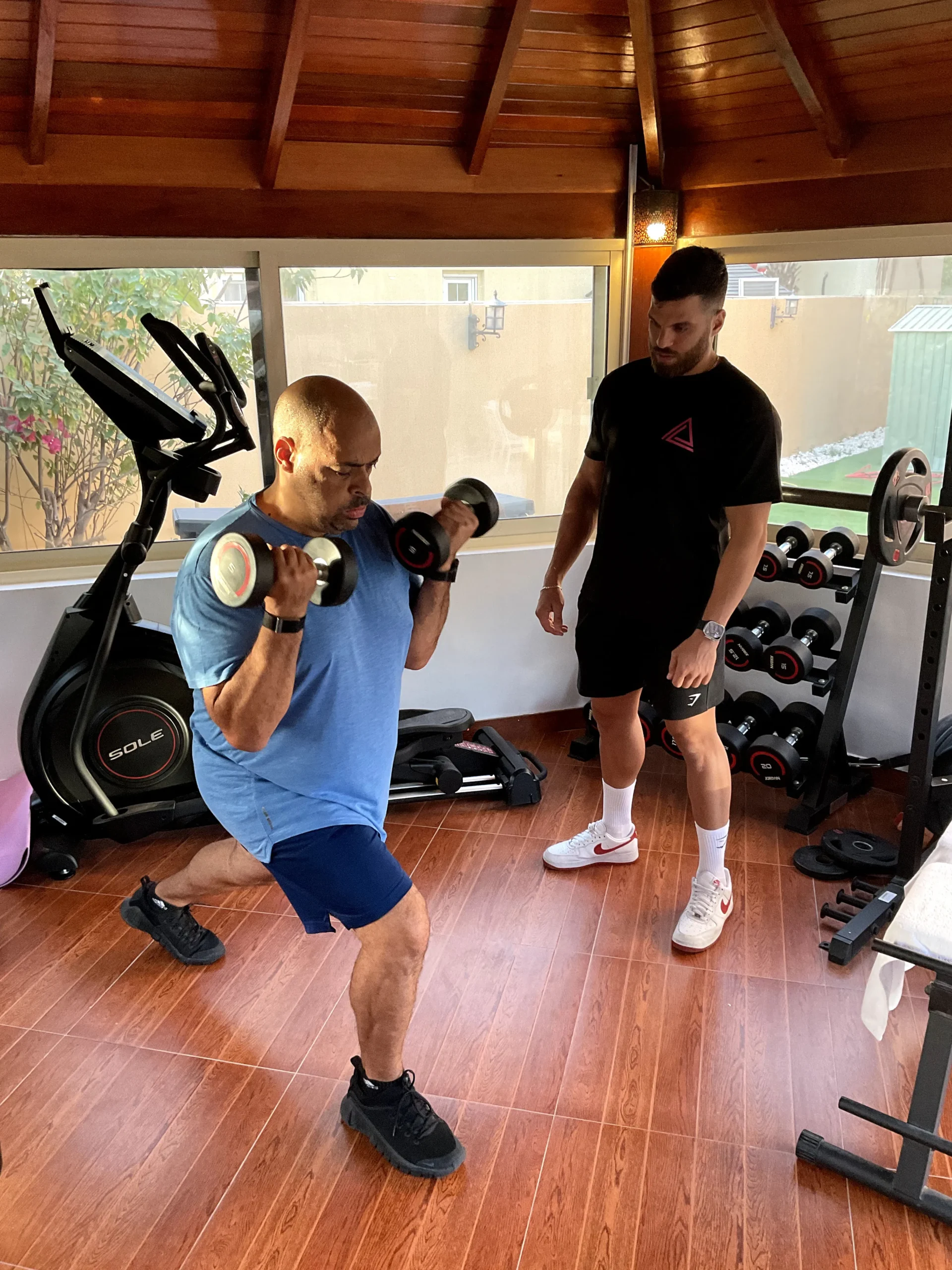Apartment gym personal training for Ozempic users Dubai
