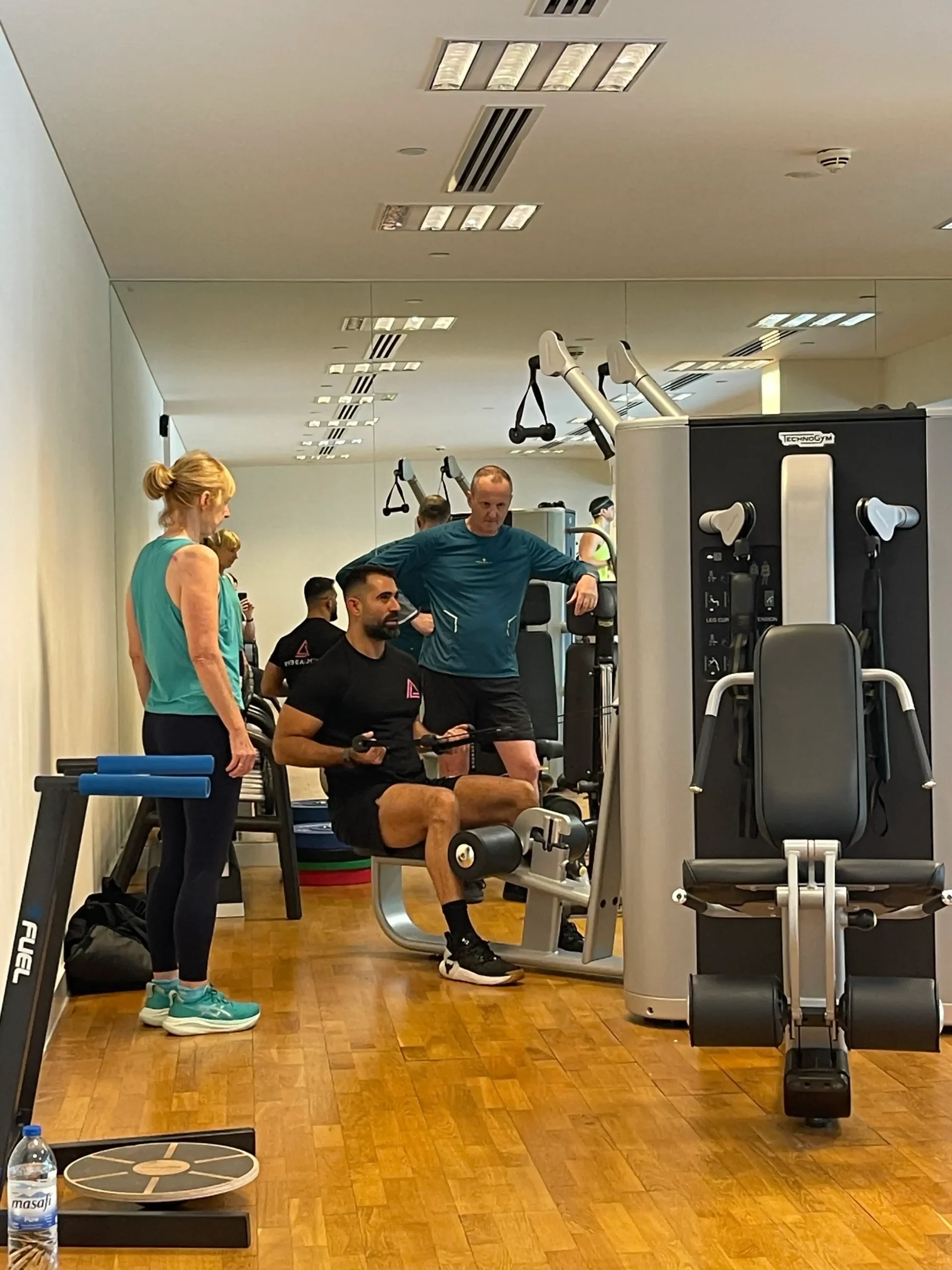 Buddy senior personal training Dubai - couples training session with a certified senior fitness trainer