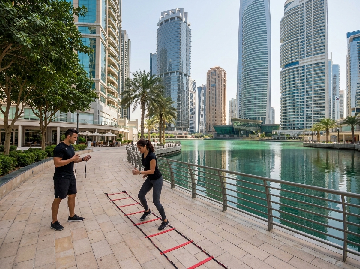 Cardio and stamina training with fitness trainer Dubai